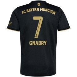 Camisola Bayern de Munique Serge Gnabry 7 Equipamento Segundo 2021-2022 Manga Curta